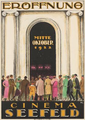 Cinema Seefeld - Eröffnung - Mitte Oktober 1922