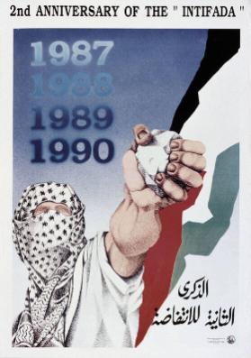 2nd anniversary of the "Intifada" - 1987, 1988, 1989, 1990