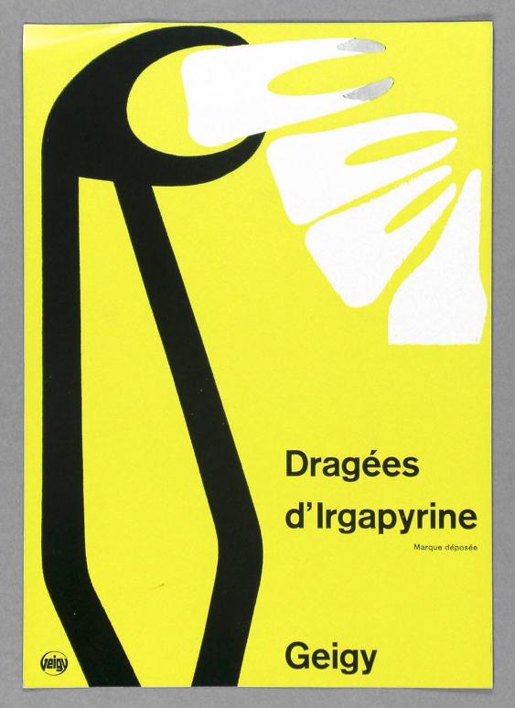 Dragées d'Irgapyrine Geigy