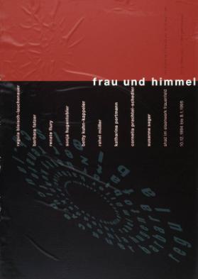 Frau und Himmel - Shed im Eisenwerk Frauenfeld - 10.12.1994 bis 8.1.1995