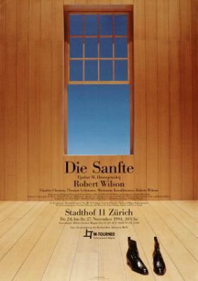 Die Sanfte - Fjodor M. Dostojewskij - Robert Wilson - Stadthof 11 Zürich 24. bis 27. November 1994