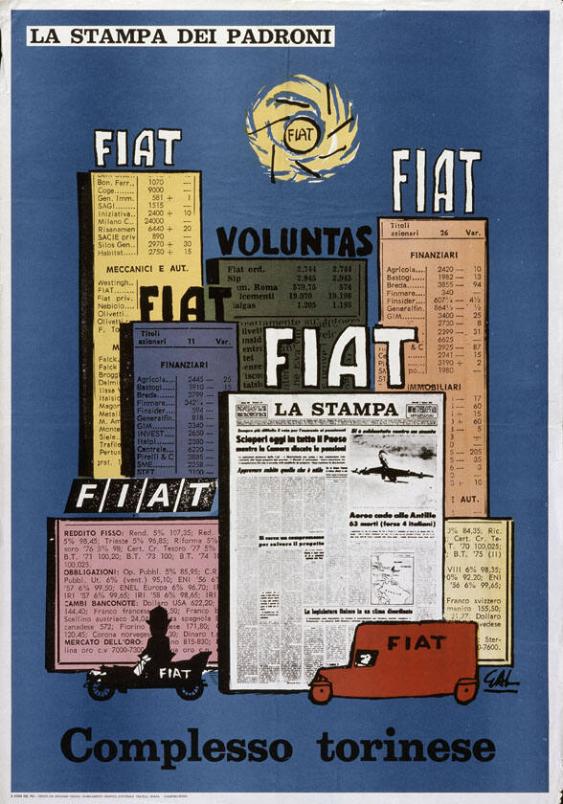 La Stampa dei padroni - La Stampa - Fiat - Complesso torinese