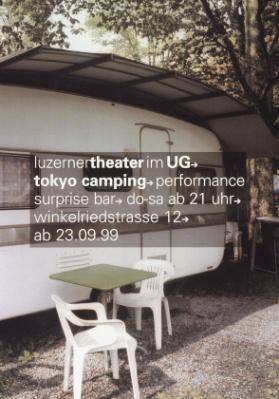Luzernertheater im UG - Tokyo camping - performance surprise bar