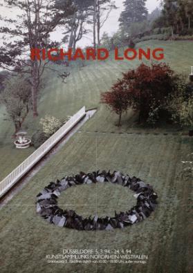 Richard Long - Düsseldorf 5.3.94 - 24.4.94 - Kunstsammlung Nordrhein-Westfalen