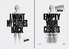 I Want My Clothes Back - Empty Your Closets - Redistribution Project Donated by the Clients of United Colors of Benetton.