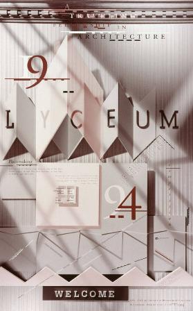 Lyceum - the blues - Competition - A travelling fellowship in architecture - University of Cincinnati - 1994