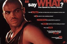 "Say what?" Free speech by Charles Barkley