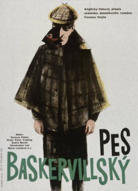 Pes Baskervillský - Anglicky filmovy prepis znameho detektivniho romanu Conana Doyla