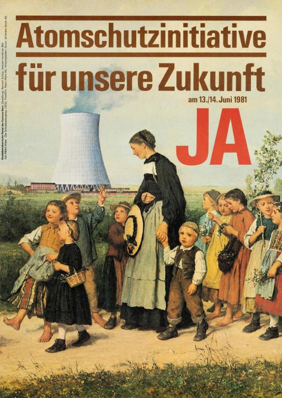 Atomschutzinitiative für unsere Zukunft am 13./14.Juni 1981 Ja