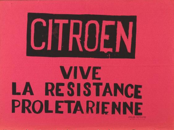Citroën - Vive la Résistance prolétarienne