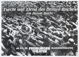 Furcht und Elend des Dritten Reiches - von Bertold Brecht - Freiburger Theater - Kammertheater