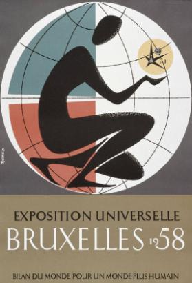 Exposition Universelle - Bruxelles 1958 - Bilan du monde pour un monde plus humain