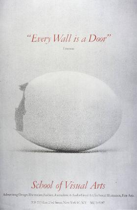 "Every Wall is a Door" -  Emerson - School of Visual Arts