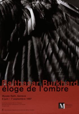 Balthasar Burkhard - éloge de l'ombre - Musée Rath, Genève