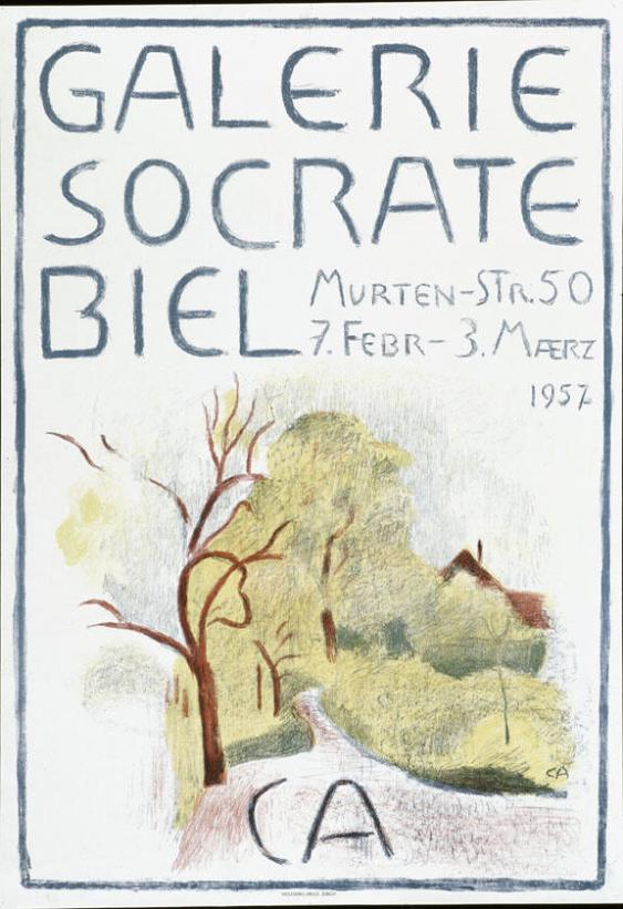 Galerie Socrate Biel - Murtenstr. 50 - 7. Feb. bis 3. März 1957
