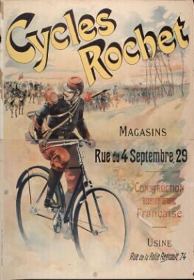 Cycles Rochet - Magasins - Rue du 4 Septembre, 29 - Construction essentiellement Française - Usine - Rue de la Folie Regnault, 74