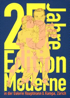 25 Jahre Edition Moderne in der Galerie Hauptmann & Kampa, Zürich