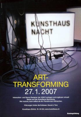 Kunsthaus Nacht - Art-Transforming - 21.1.2007 - Kunsthaus Zürich