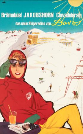Brämabüel - Jakobshorn - Clavadeleralp - das neue Skiparadies von Davos