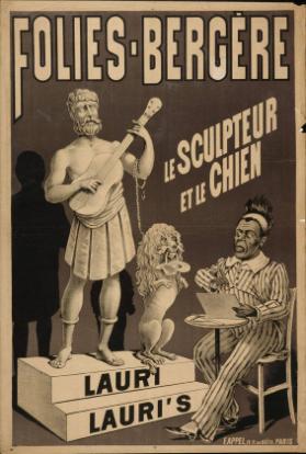 Folies-Bergère - Le sculpteur et le chien