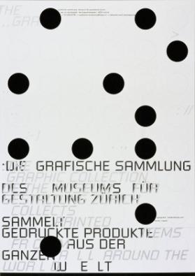 Die Grafische Sammlung des Museums für Gestaltung Zürich sammelt gedruckte Produkte aus der ganzen Welt - The Graphic Collection of the Museum für Gestaltung Zürich collects printed items from all around the world