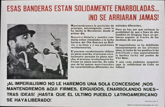 Esas Banderas estan solidamente enarboladas...No se arriaran jamas!