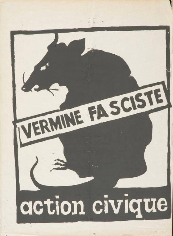 Vermine Fasciste - action civique