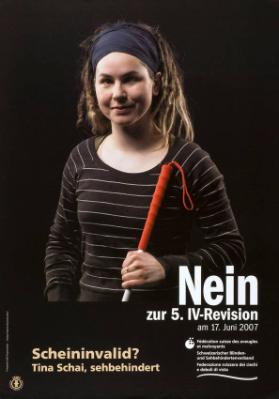Nein zur 5. IV-Revision - Schweizerischer Blinden und Sehbehindertenverband
