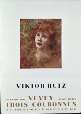 Viktor Rutz - 1ère Exposition - Vevey - Salon Hôtel Trois Couronnes