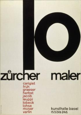 10 Zürcher Maler - Kunsthalle Basel