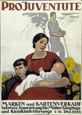 Pro Juventute - Marken- und Kartenverkauf - Schweiz. Sammlung für Mütter-, Säuglings- und Kleinkinderfürsorge