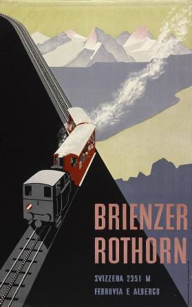 Brienzer Rothorn - Svizzera - Ferrovia e Albergo