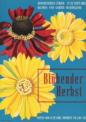 Kongresshaus Zürich - Blumen- und Garten-Ausstellung - Blühender Herbst