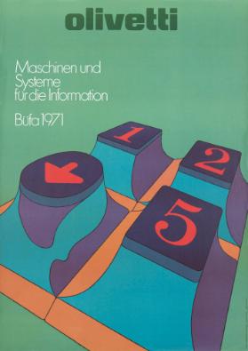 Olivetti - Maschinen und Systeme für die Information - Büfa 1971