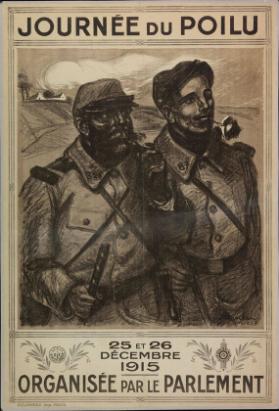 Journée du Poilu - 25 et 26 décembre 1915 - Organisée par le Parlement