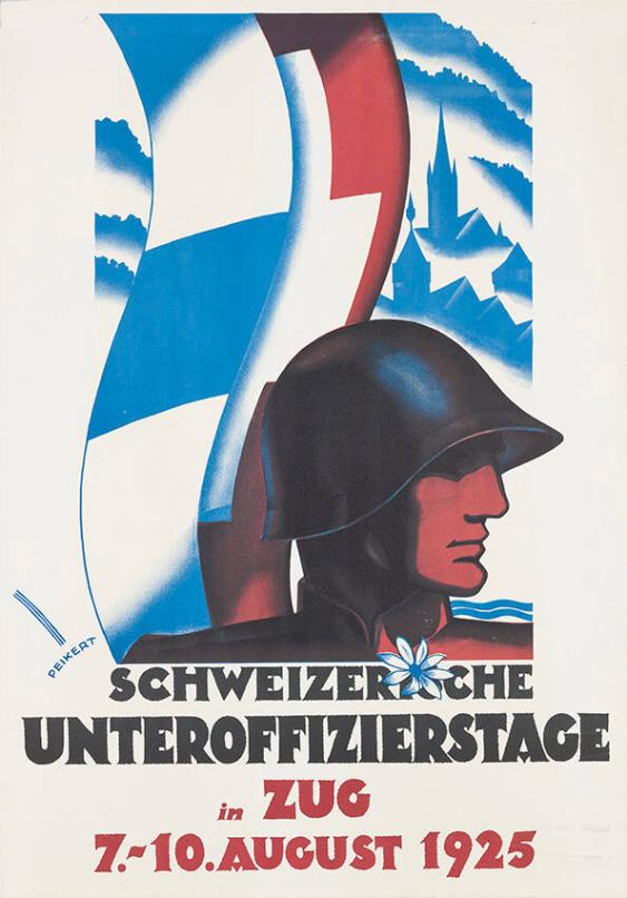 Schweizerische Unteroffizierstage in Zug - 7.-10. August 1925