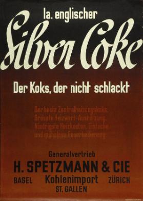 1a. englischer Silver Coke - Der Koks, der nicht schlackt - (...)