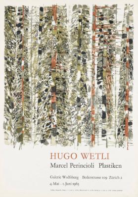 Hugo Wetli - Marcel Princioli Plastiken - Galerie Wolfsberg - Zürich - 1963