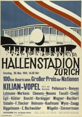 Hallenstadion Zürich - 100 km Américaine: Grosser Preis der Nationen