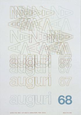 Auguri 68 - Grafiche A. Nava - Milano