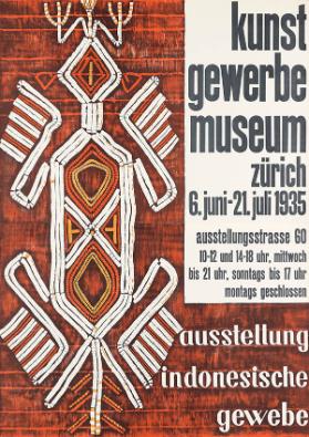 Kunstgewerbemuseum Zürich - Ausstellung - Indonesische Gewebe