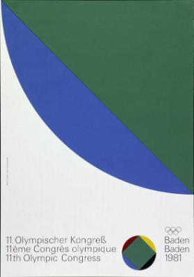 11. Olympischer Kongress - Baden Baden 1981