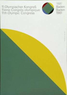 11. Olympischer Kongress - Baden Baden 1981