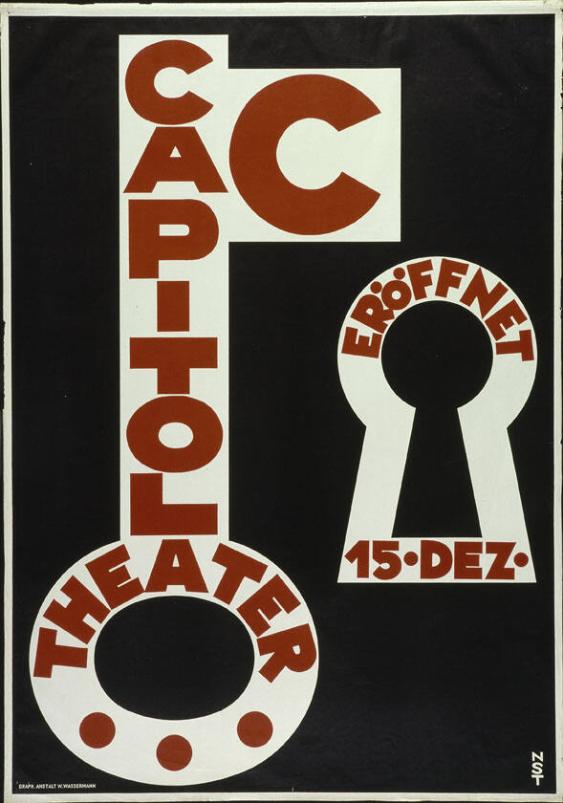 Capitol Theater - Eröffnet 15. Dez.