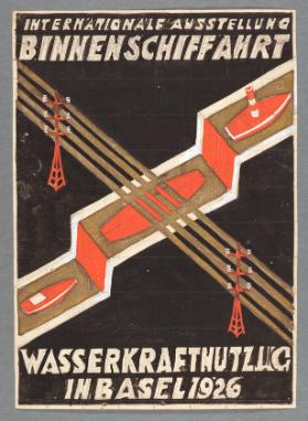 Binnenschiffahrt - Wasserkraftnutzung - Basel 1926