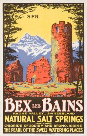 Bex les Bains - Rhone Valley  - Switzerland - Natural Salt Spring - The pearl of the swiss watering places