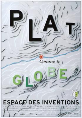 Plat comme le globe - Espace des inventions