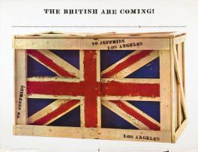 The British are coming ! - For the first time in the United States an exhibition of  the Designers and Art Directors Association of London, Ltd. 6th annual exhibition (..:) - Open to the Graphics Community at  Jeffries Banknote Company