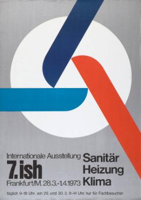 7. ish - Internationale Ausstellung Sanitär - Heizung - Klima - Frankfurt/M