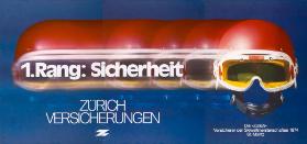 1. Rang: Sicherheit - Die 'Zürich' Versicherer der Skiweltmeisterschaten 1974 St. Moritz - Zürich Versicherungen